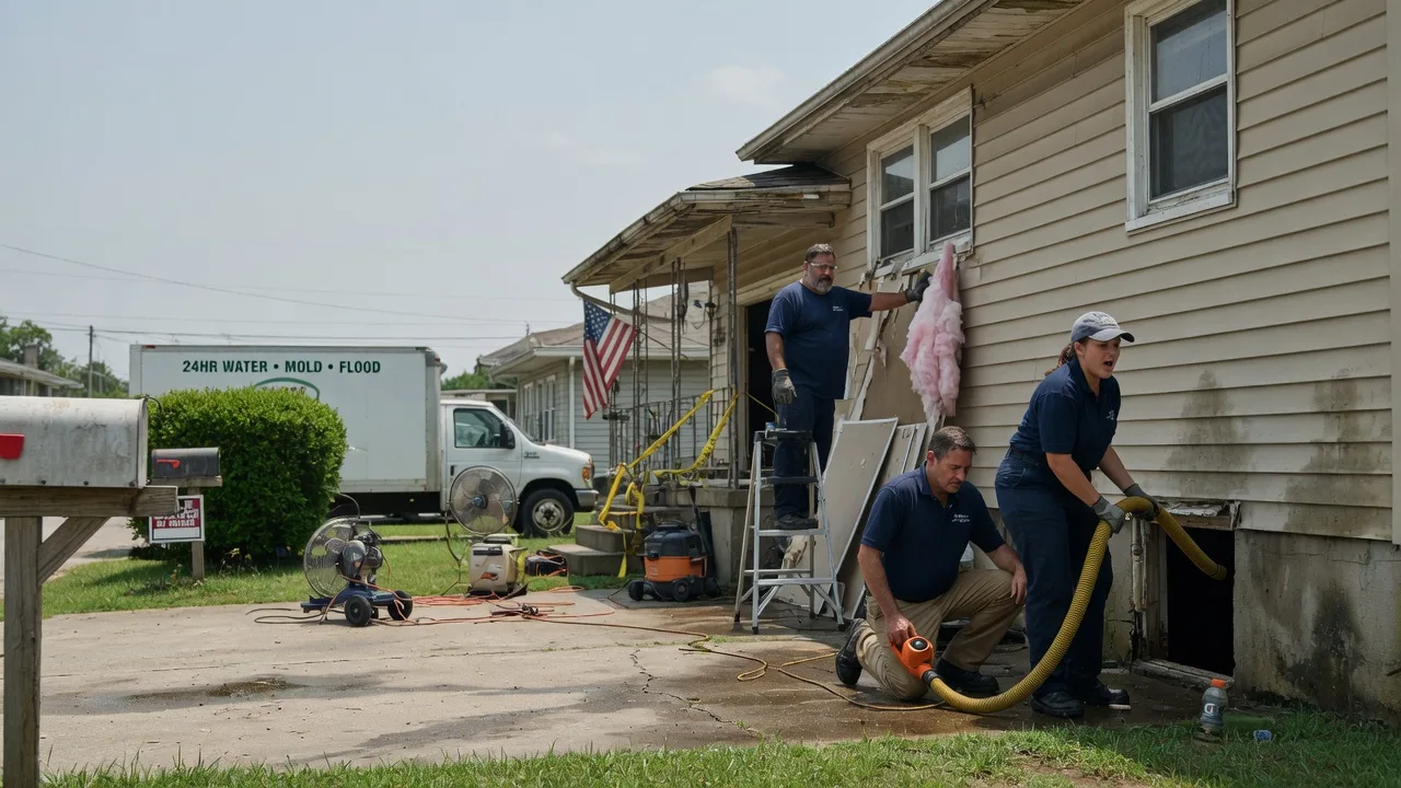 Water Damage Repair in Lewis Center, OH near me